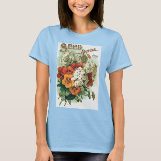 T-shirt Illustration de couverture du catalogue de graines
