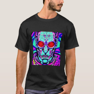 T-shirt Illustration de démon Démons artistiques colorés
