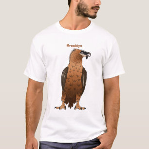 T-shirt Illustration de dessin animé autour du vautour