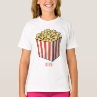 Illustration de dessin animé Popcorn