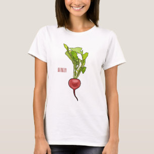 T-shirt Illustration de dessin Radish
