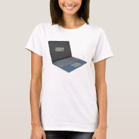 Illustration de dessin sur ordinateur portable