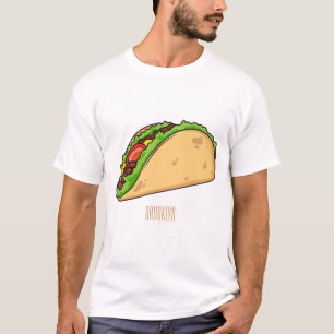 T-shirt Illustration de dessin sur Taco