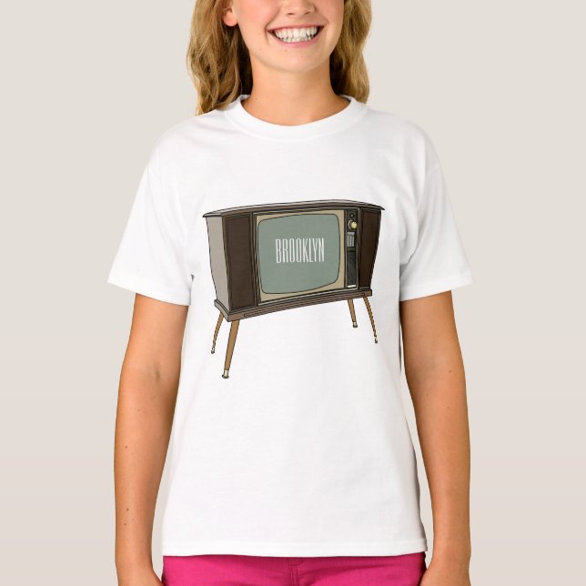 T-shirt Illustration de dessin télévisé (Devant)