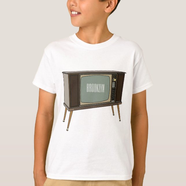 T-shirt Illustration de dessin télévisé (Devant)
