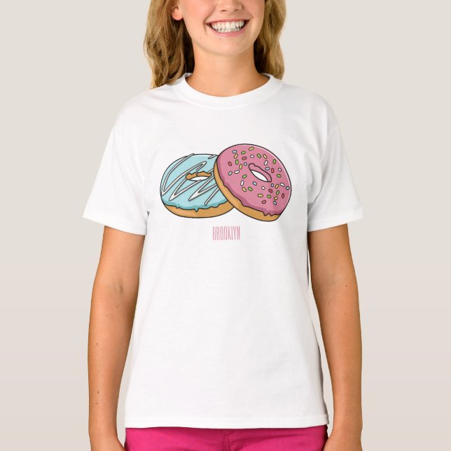 T-shirt Illustration de Donut (Devant)