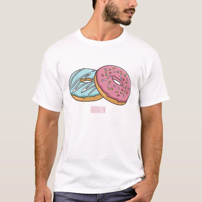 T-shirt Illustration de Donut (Devant)