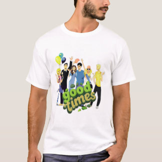 T-shirt Illustration de fête amusante