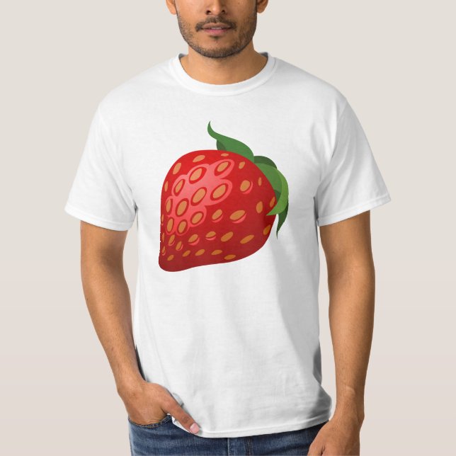 T-shirt Illustration de fraise (Devant)