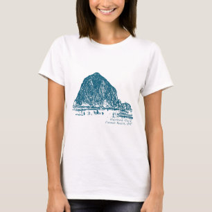 T-shirt Illustration de Haystack Rock