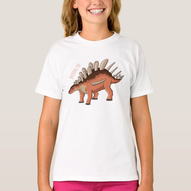 T-shirt Illustration de Kentrosaurus (Devant)