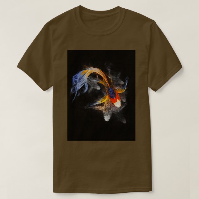 T-shirt Illustration de Koi Fish (Design devant)