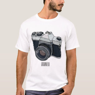T-shirt Illustration de la caméra