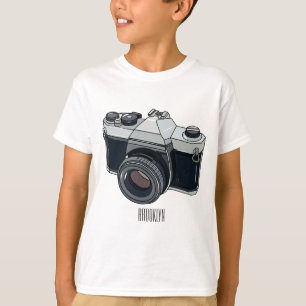 T-shirt Illustration de la caméra