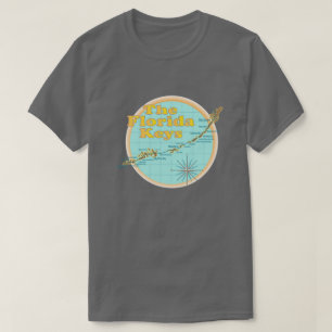 T-shirt Illustration de la carte Florida Keys
