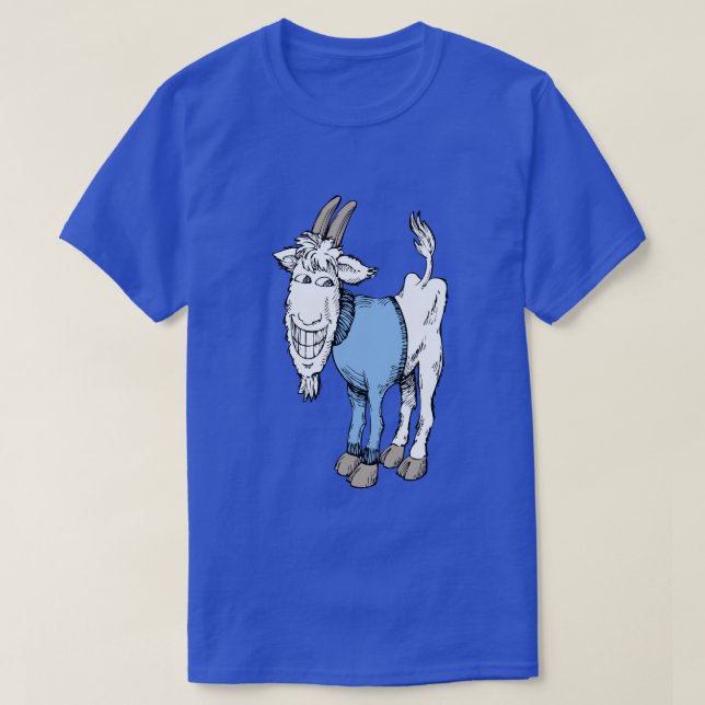 T-SHIRT ILLUSTRATION DE LA CHÈTE QUIRKY GRINNNING (Design devant)