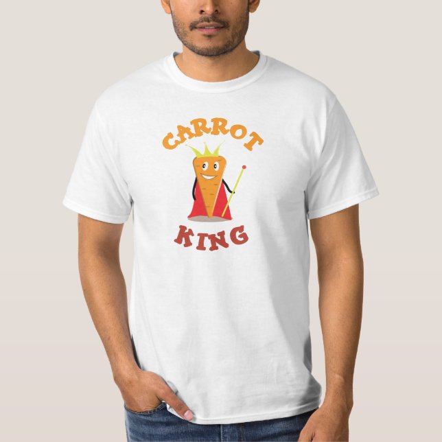 T-shirt Illustration de la couronne de légume royale Carro (Devant)