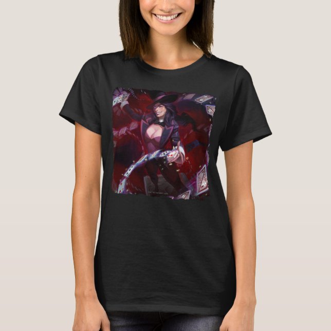 T-shirt Illustration de la crise infinie de Zatanna (Devant)