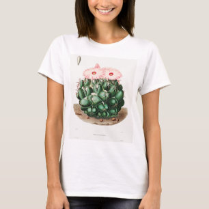 T-shirt Illustration de la fleur de cactus à dents de l'él