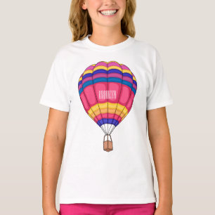 T-shirt Illustration de la montgolfière