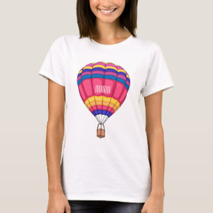 T-shirt Illustration de la montgolfière