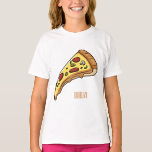 T-shirt Illustration de la pizza