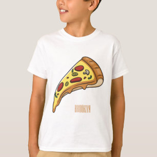 T-shirt Illustration de la pizza