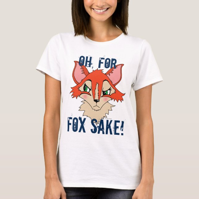 T-shirt Illustration De La Renard Grumeux Oh Pour Le Sake  (Devant)