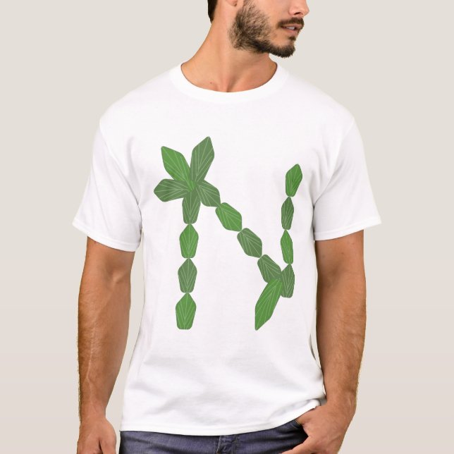 T-shirt Illustration de la série de thèmes de la nature (Devant)