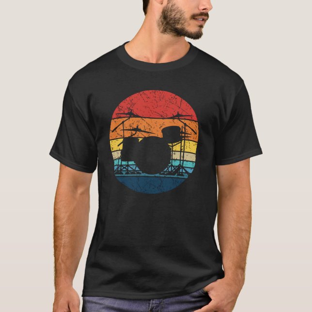 T-shirt Illustration de la silhouette de l'ensemble de tam (Devant)
