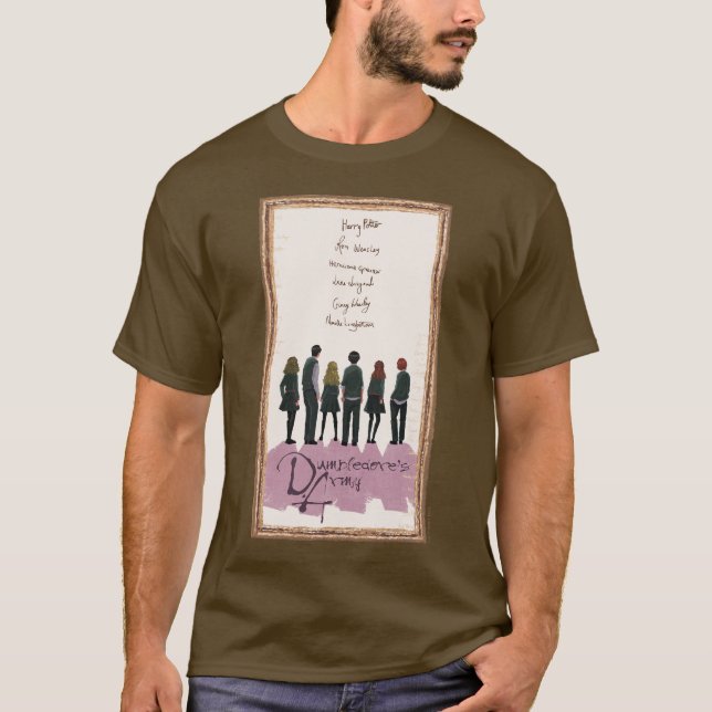 T-shirt Illustration de l'armée de Dumbledore (Devant)