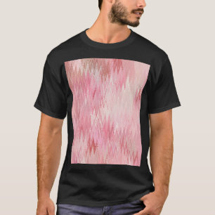 T-shirt Illustration de l'Arrière - plan en mosaïque rose