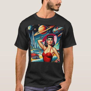 T-shirt Illustration de l'espace cosmique