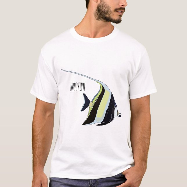 T-shirt Illustration de l'idole mauresque (Devant)