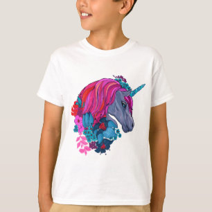 T-shirt Illustration de l'Imaginaire de la licorne magique