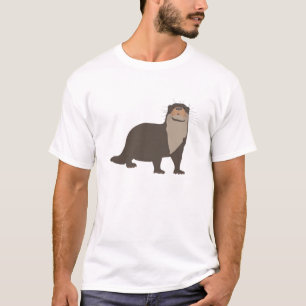 T-shirt Illustration de mignon Otter