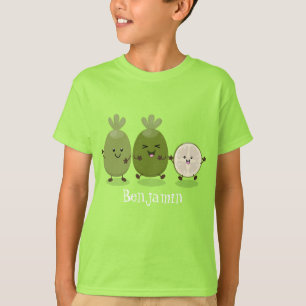T-shirt Illustration de mignonne guava feijoa