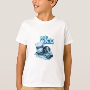 T-shirt Illustration de protestation politique Melt ICE