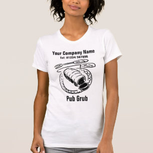 T-shirt Illustration de Pub Grub pour personnaliser