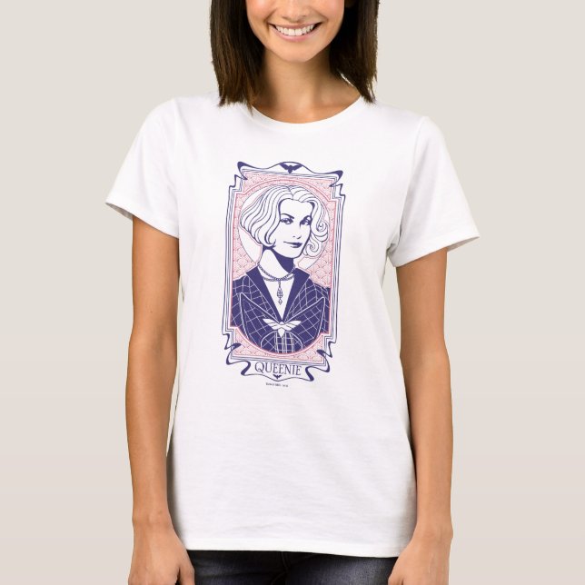 T-shirt Illustration de QUEENIE GOLDSTEIN™ (Devant)