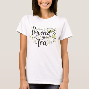 T-shirt Illustration de sachet de thé à la tasse à thé Cut