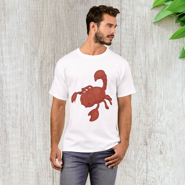T-shirt Illustration de scorpion rouge (Créateur téléchargé)