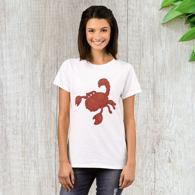 T-shirt Illustration de scorpion rouge (Créateur téléchargé)