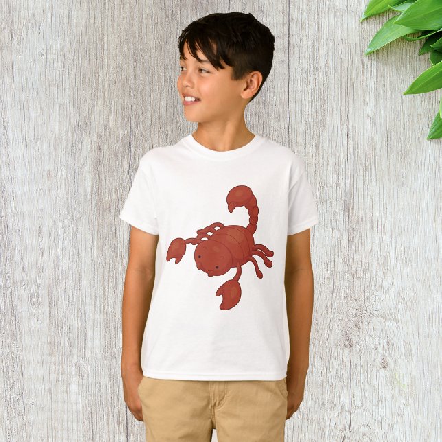 T-shirt Illustration de scorpion rouge (Créateur téléchargé)