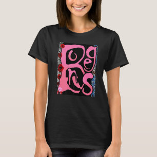 T-shirt Illustration de script excentrique Kooky Bong Bone