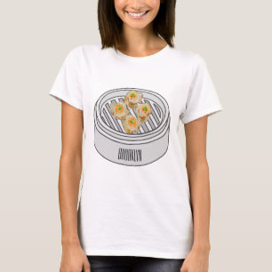 T-shirt Illustration de Shumai dim sum