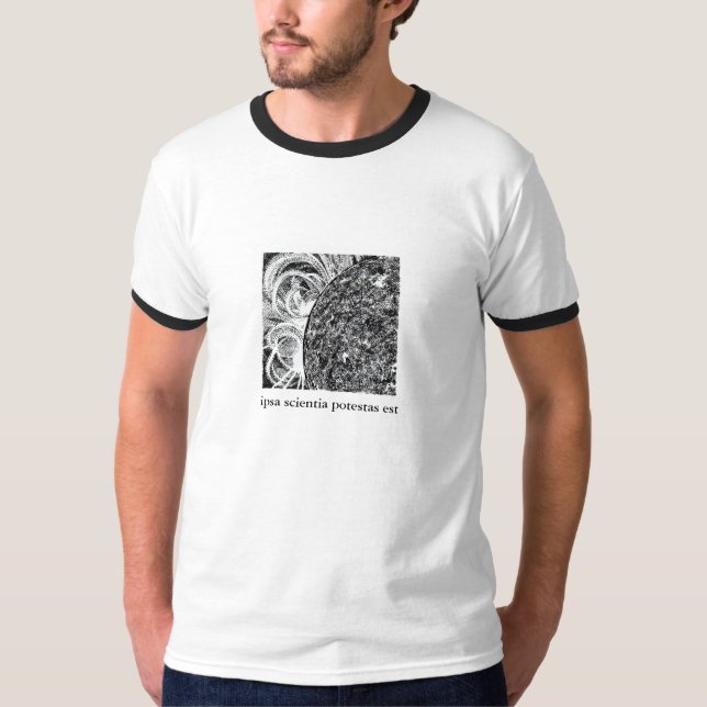 T-shirt Illustration de Sun avec le tee - shirt de (Devant)