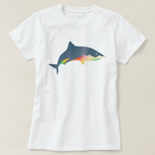 T-shirt Illustration de Swoosh Shark