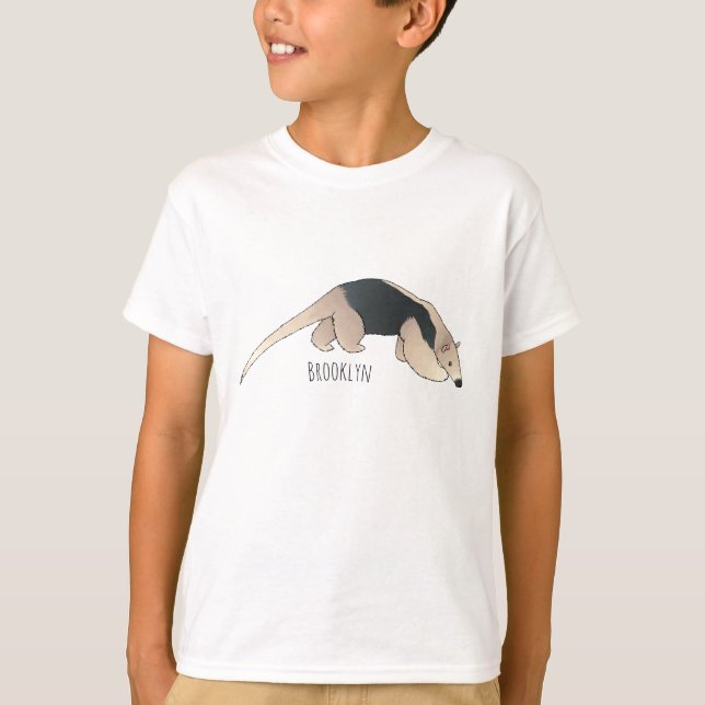 T-shirt Illustration de Tamandua (Devant)