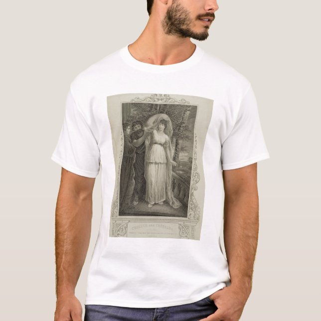 T-shirt Illustration de "Troilus et de Cressida", acte (Devant)